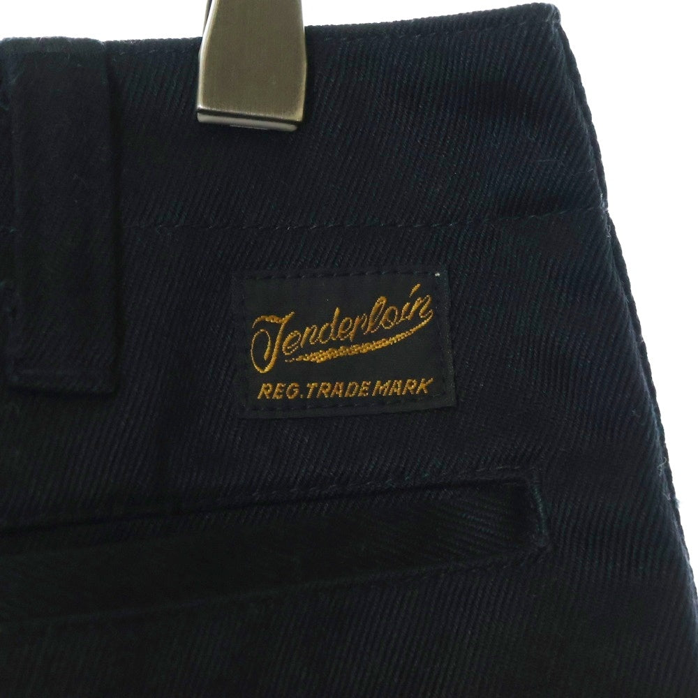 TENDERLOIN(テンダーロイン) BDP 日本製 42TALON コットンポリ フリスコ ワークパンツ ブラック