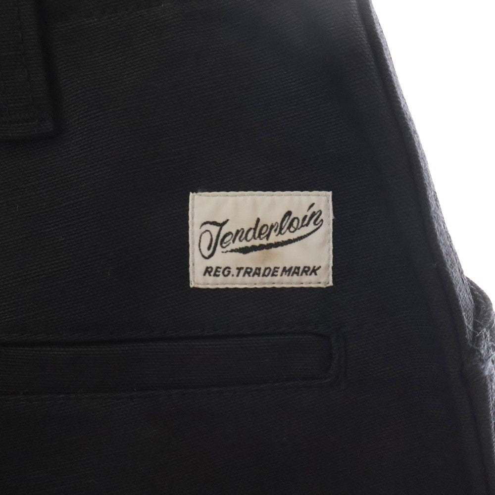 TENDERLOIN(テンダーロイン) BDP 日本製 42TALON コットン フリスコ ワークパンツ ブラック