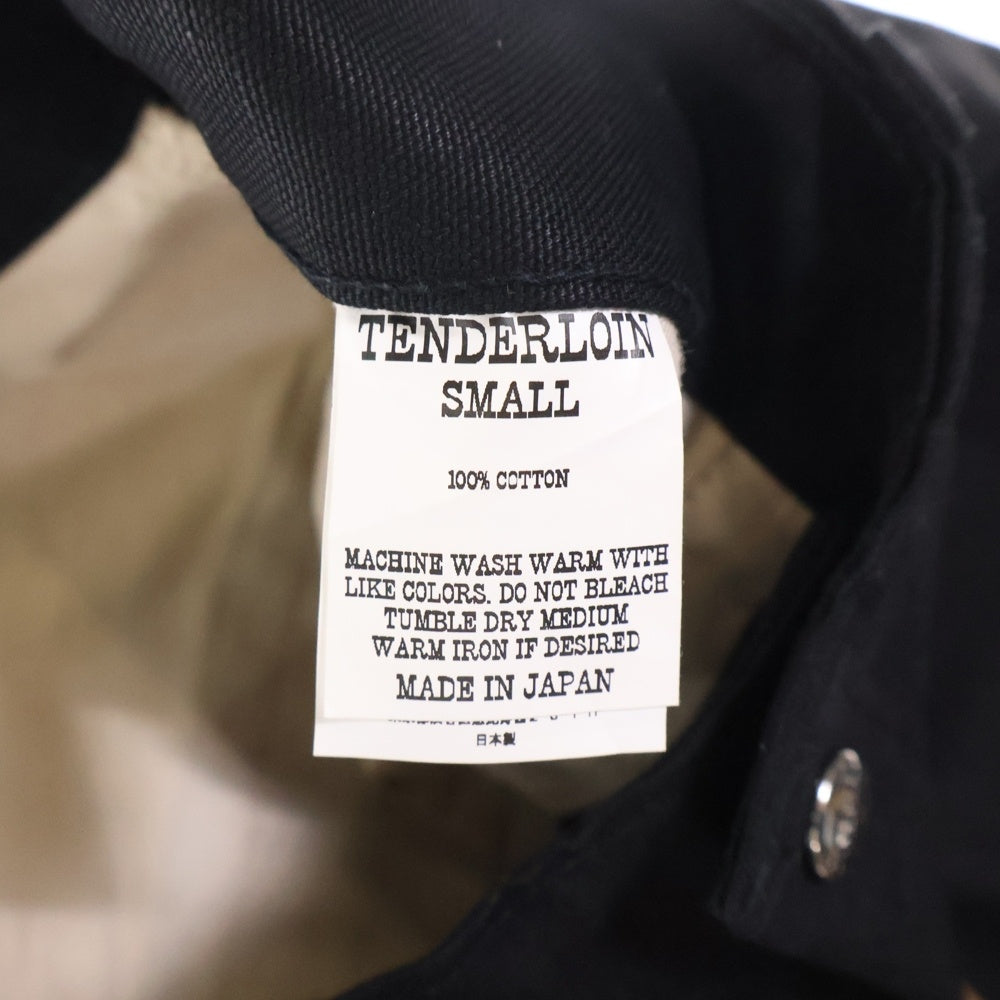 TENDERLOIN(テンダーロイン) BDP 日本製 42TALON コットン フリスコ ワークパンツ ブラック