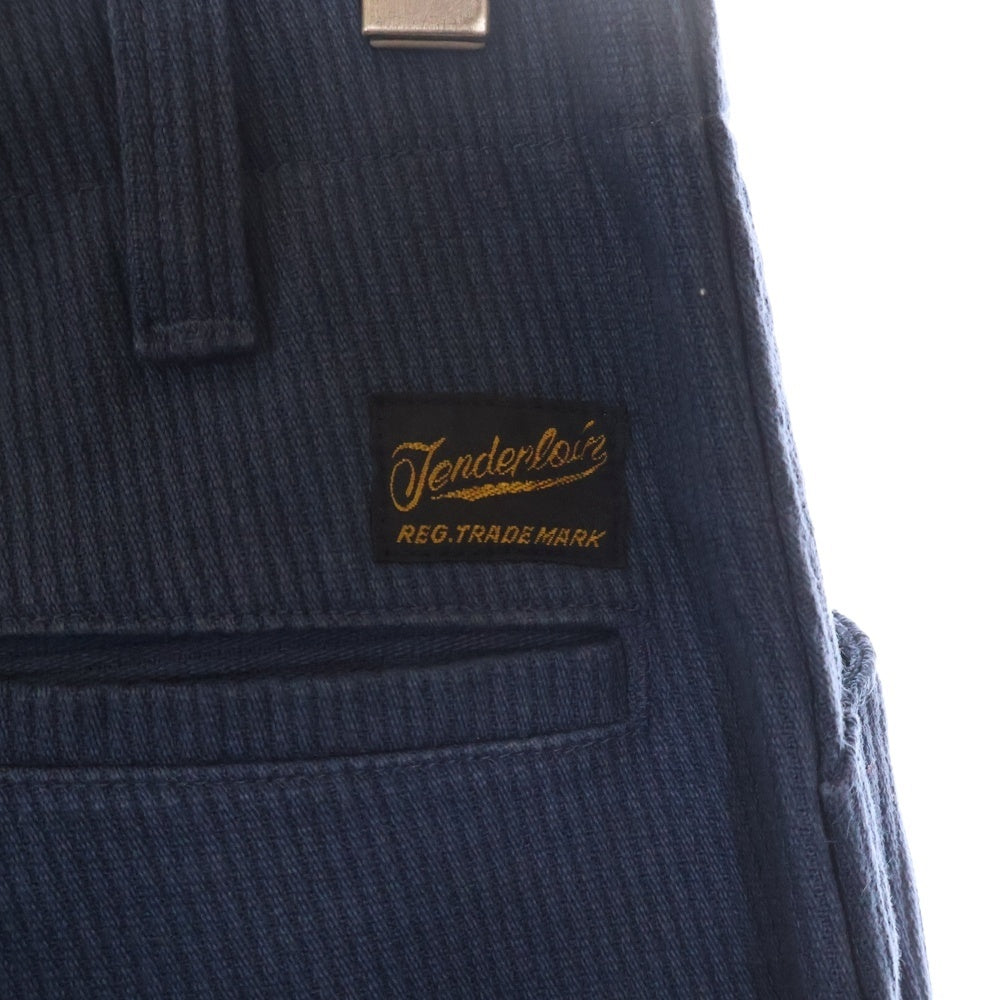 TENDERLOIN(テンダーロイン) BDP PIQUE 日本製 ピケ 42TALON コットン フリスコ ワークパンツ ブルー