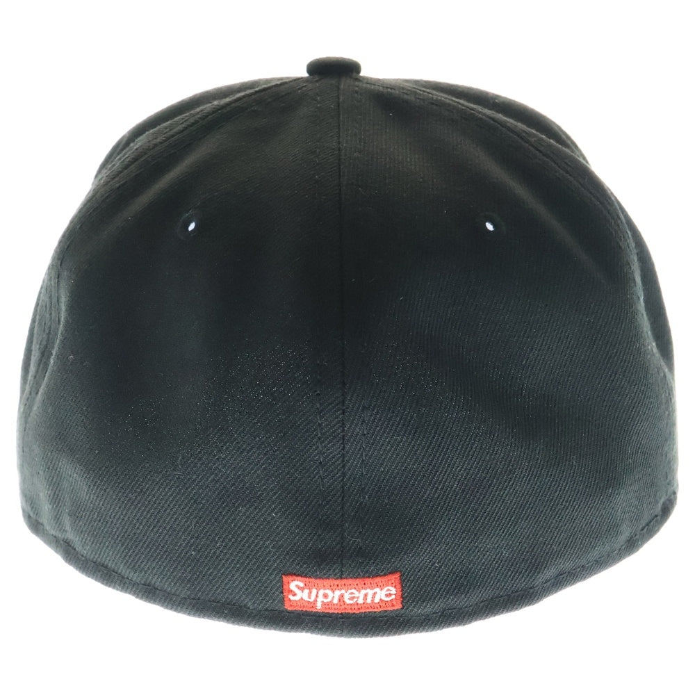 SUPREME(シュプリーム) 22SS ×NEW ERA Goat Cap ニューエラ ゴート ロゴ エンブロイダリー ベースボール キャップ 帽子 ブラック