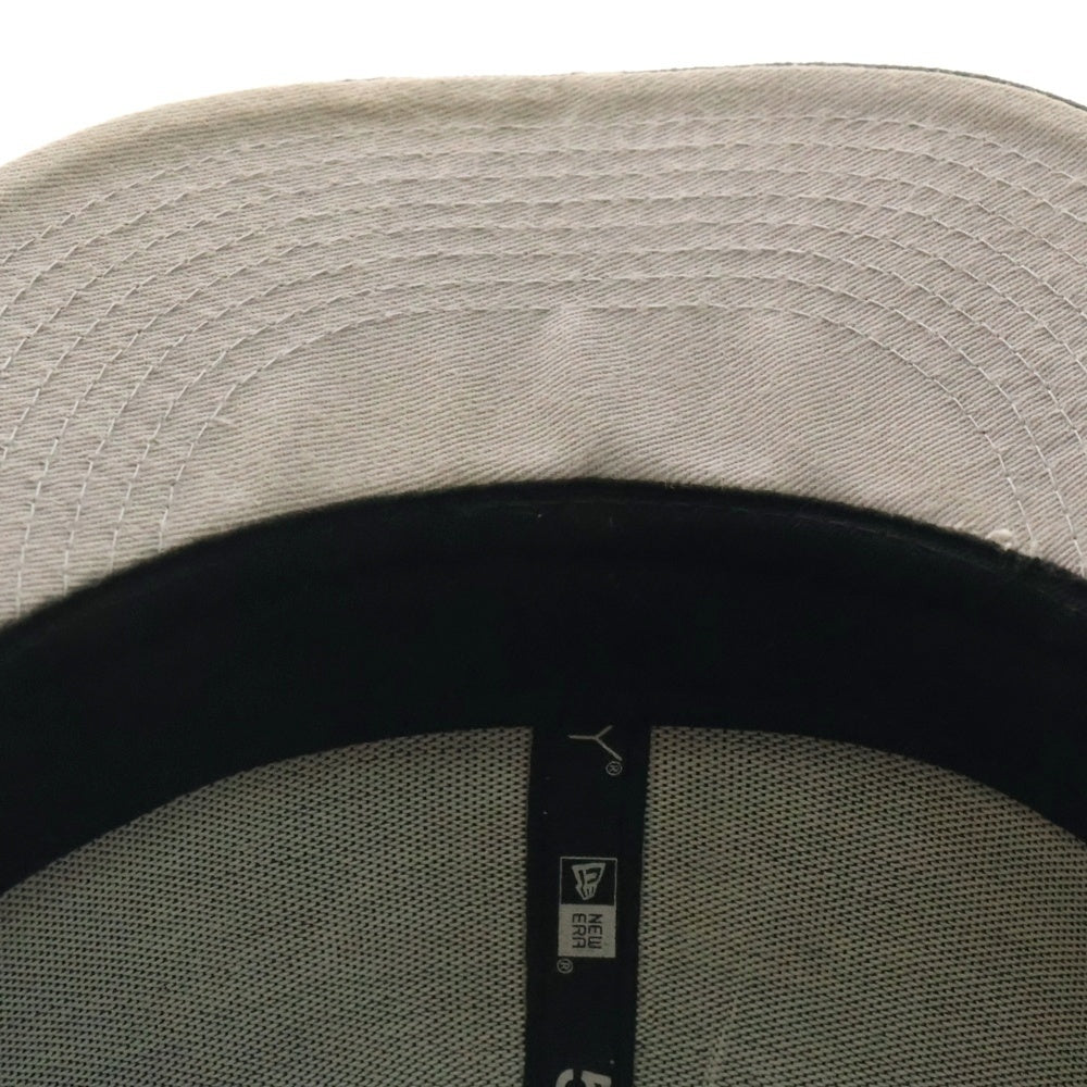 SUPREME(シュプリーム) 22SS ×NEW ERA Goat Cap ニューエラ ゴート ロゴ エンブロイダリー ベースボール キャップ 帽子 ブラック