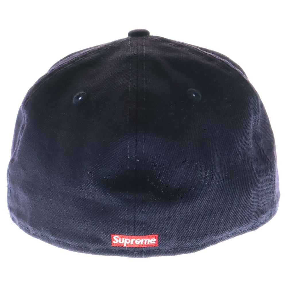SUPREME(シュプリーム) 20AW ×NEW ERA Ice S Logo アイスS ロゴエンブロイダリー ベースボール キャップ 帽子 ネイビー