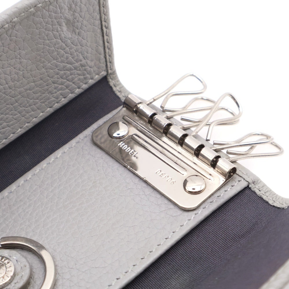 JIMMY CHOO(ジミーチュウ) NEPTUNE KEY CASE ネプチューン スタースタッズ レザー 6連キーケース グレー 101953