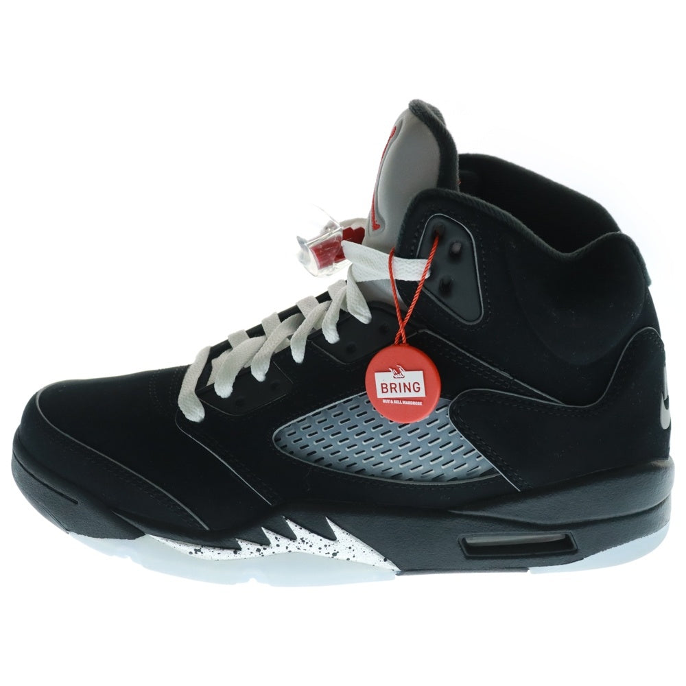 NIKE(ナイキ) AIR JORDAN 5 RETRO OG BLACK METALLIC REIMAGED エアジョーダン5 レトロ ブラックメタリックリイマジンド ハイカット スニーカー ブラック US9/27cm HF3975-001