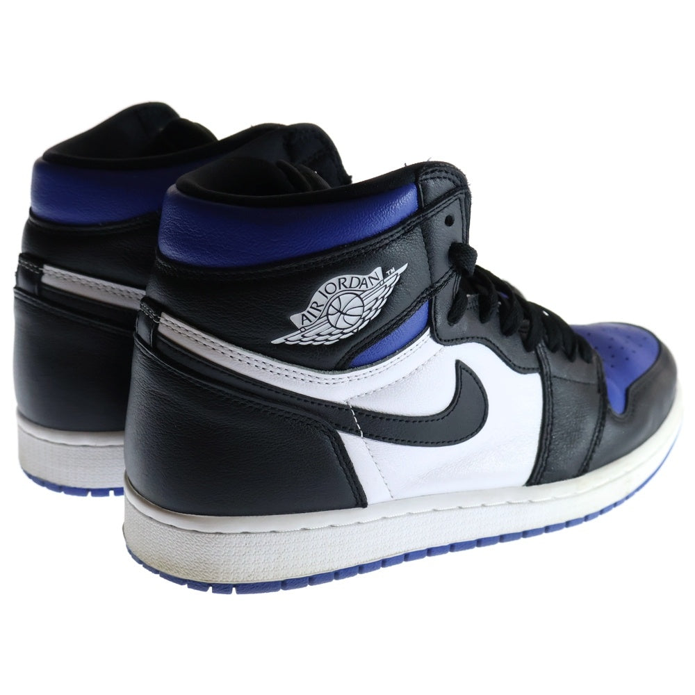 NIKE(ナイキ) AIR JORDAN1 RETRO HIGH OG ROYAL TOE エアジョーダン1 ロイヤルトゥ ハイカットスニーカー ブルー/ブラック US10/28.5cm 555088-041