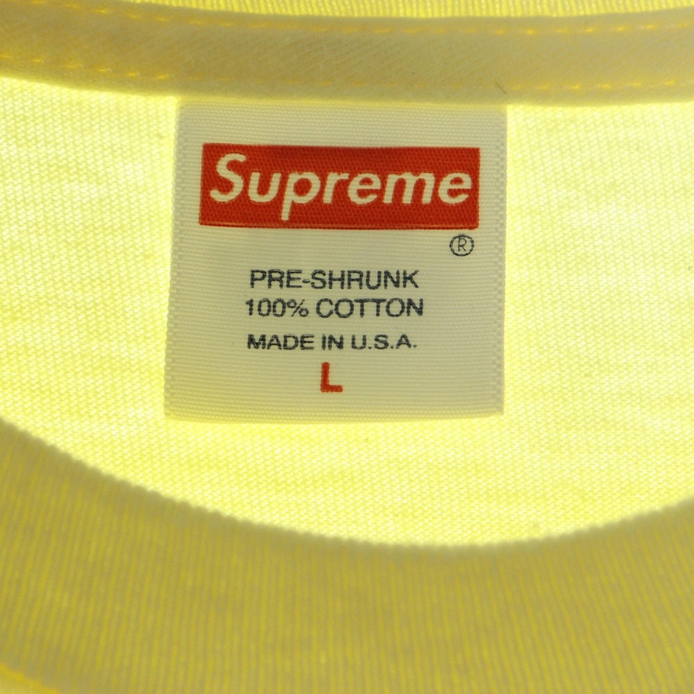 SUPREME(シュプリーム) 20SS Naomi Tee ナオミ フォトプリント クルーネック カットソー 半袖Tシャツ イエロー