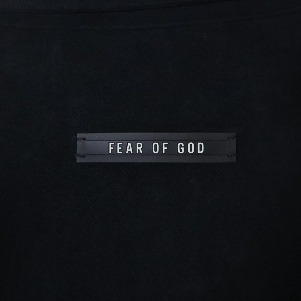 FEAR OF GOD(フィアオブゴッド) 19AW SIXTH COLLECTION ULTRA SUEDE SHIRT JACKET ウルトラスエードシャツジャケット ブラック FG-30-011