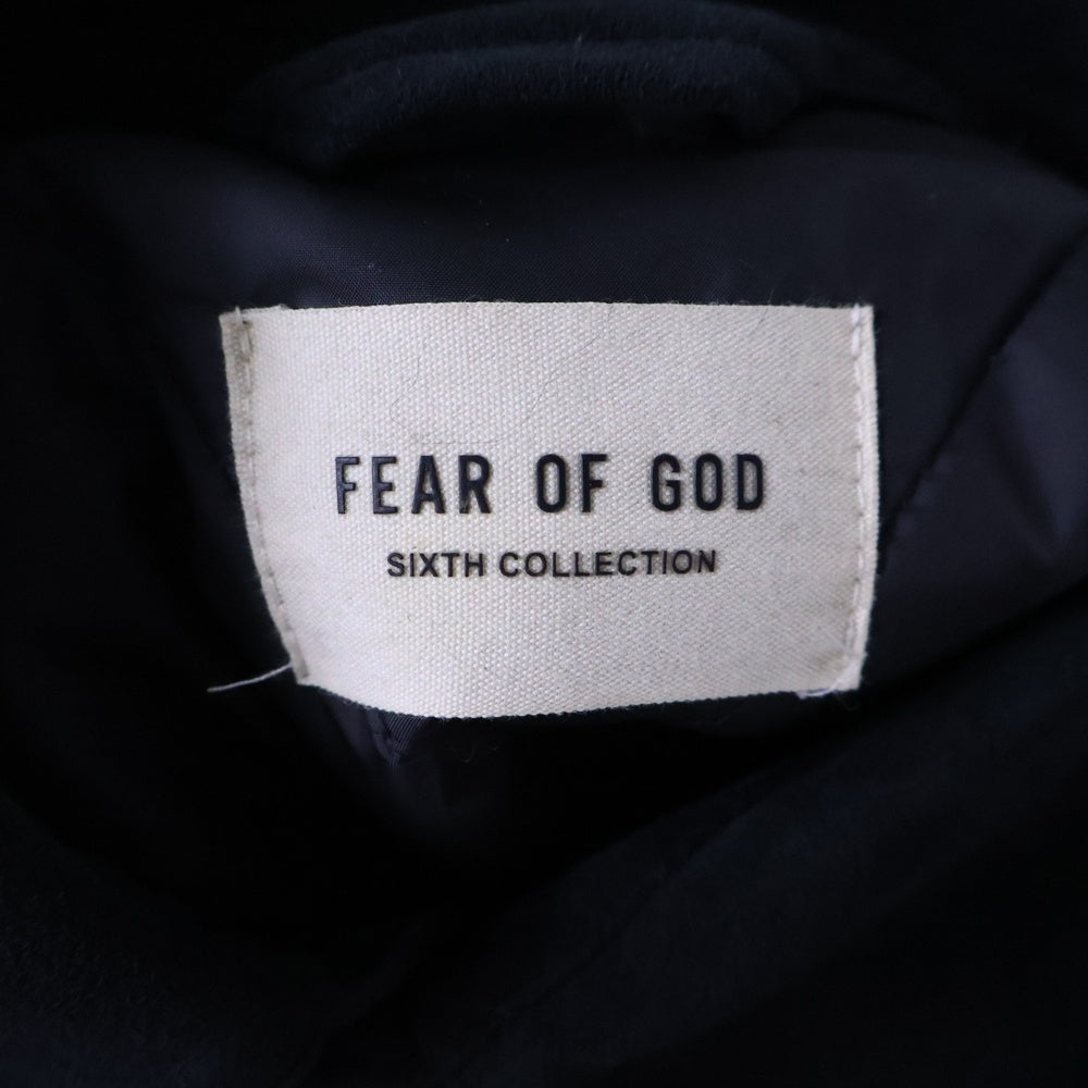 FEAR OF GOD(フィアオブゴッド) 19AW SIXTH COLLECTION ULTRA SUEDE SHIRT JACKET ウルトラスエードシャツジャケット ブラック FG-30-011