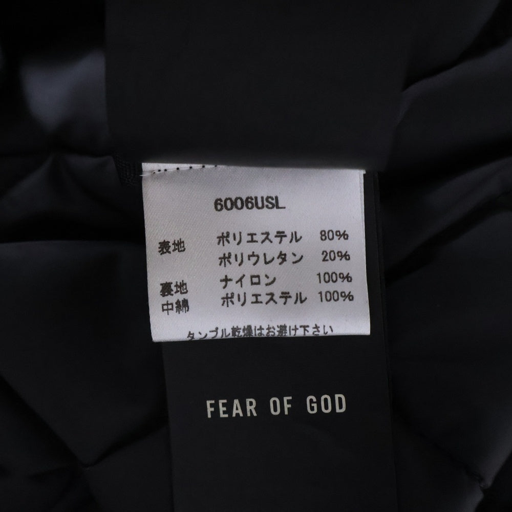 FEAR OF GOD(フィアオブゴッド) 19AW SIXTH COLLECTION ULTRA SUEDE SHIRT JACKET ウルトラスエードシャツジャケット ブラック FG-30-011