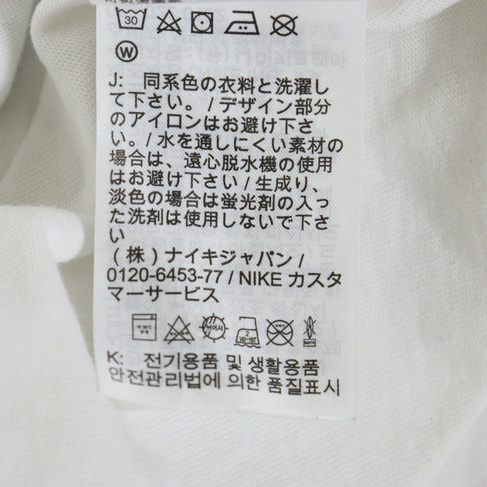 NIKE(ナイキ) JORDAN BRAND ×UNION M J L/S T-SHIRT ジョーダン ブランド ユニオン ロングスリーブ クルーネック長袖Tシャツ カットソー ホワイト/ブラック DM2842-133