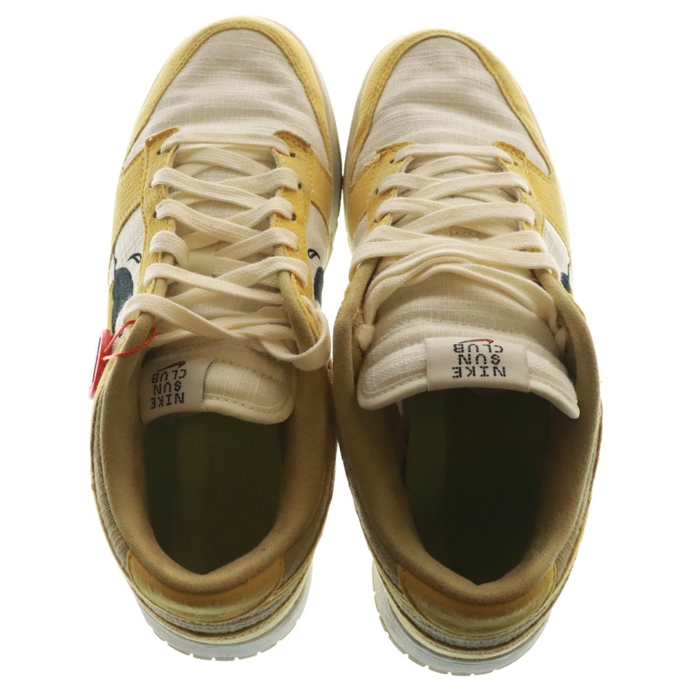 NIKE(ナイキ) DUNK LOW SUN CLUB ダンク サン クラブ ローカットスニーカー ホワイト/イエロー US9/27cm DV1681-100