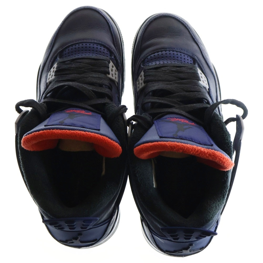 NIKE(ナイキ) AIR JORDAN 4 RETRO WNTR エア ジョーダン 4 レトロ ウィンター ハイカットスニーカー ブルー US9/27cm CQ9597-401
