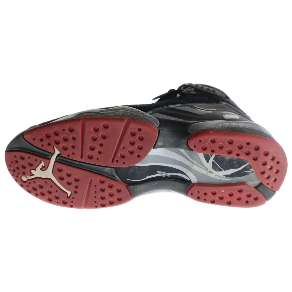 NIKE(ナイキ) AIR JORDAN 8 RETRO BLACK CEMENT エア ジョーダン 8 レトロ ブラック セメント ハイカットスニーカー ブラック US9/27cm 305381-022