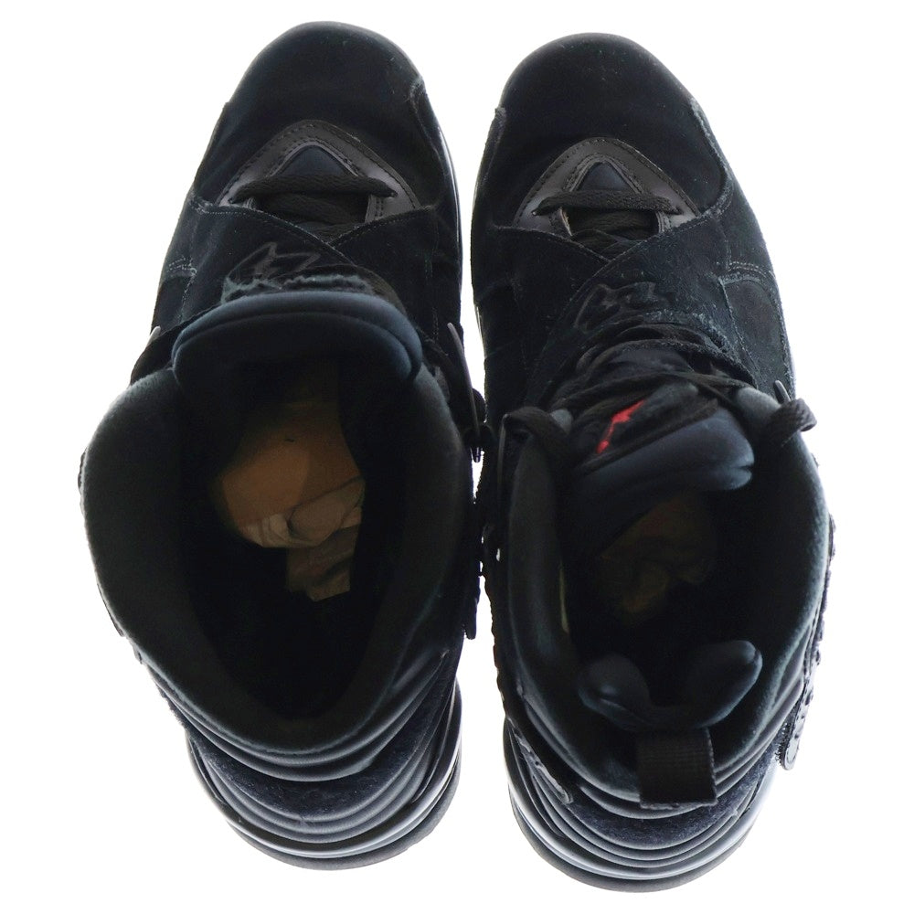 NIKE(ナイキ) AIR JORDAN 8 RETRO BLACK CEMENT エア ジョーダン 8 レトロ ブラック セメント ハイカットスニーカー ブラック US9/27cm 305381-022