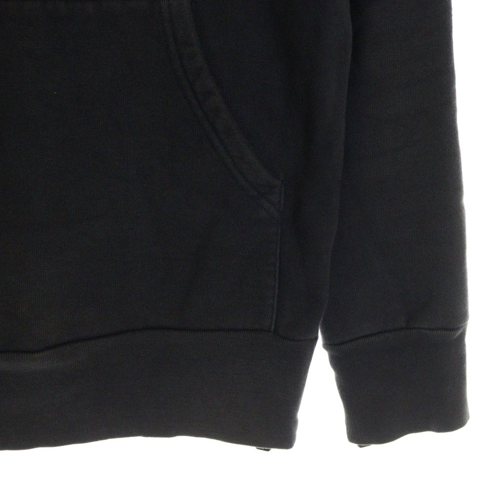 BALMAIN(バルマン) ハーフジップ コットン スウェットプルオーバーパーカー ネイビー JB203