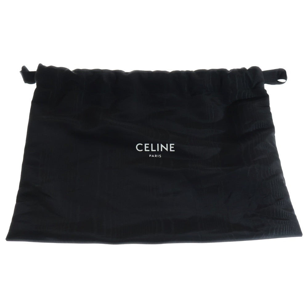 CELINE(セリーヌ) TRIOMPHE LARGE SHOULDER BAG トリオンフ ラージ カーフスキン ショルダーバッグ ゴールド金具 レディース ホワイト 187353BF4