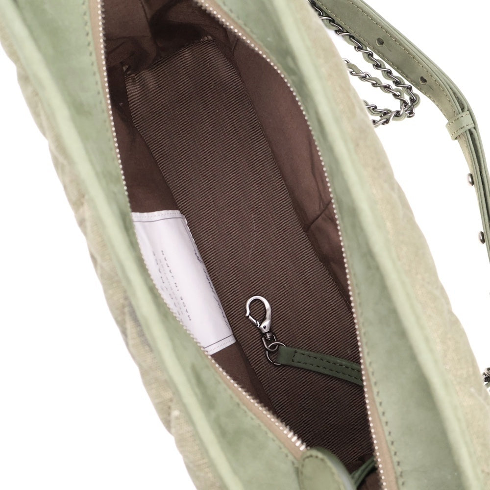 READY MADE(レディメイド) CHAIN HARD BAG チェーン ハード ショルダーバッグ カーキ