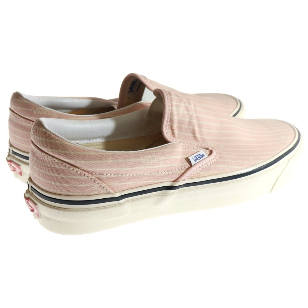 VANS(ヴァンズ) CLASSIC SLIP-ON 98 DX クラシックスリッポン98 ローカットスニーカー ピンク US9.5/27.5cm VN0A3JEX1KT