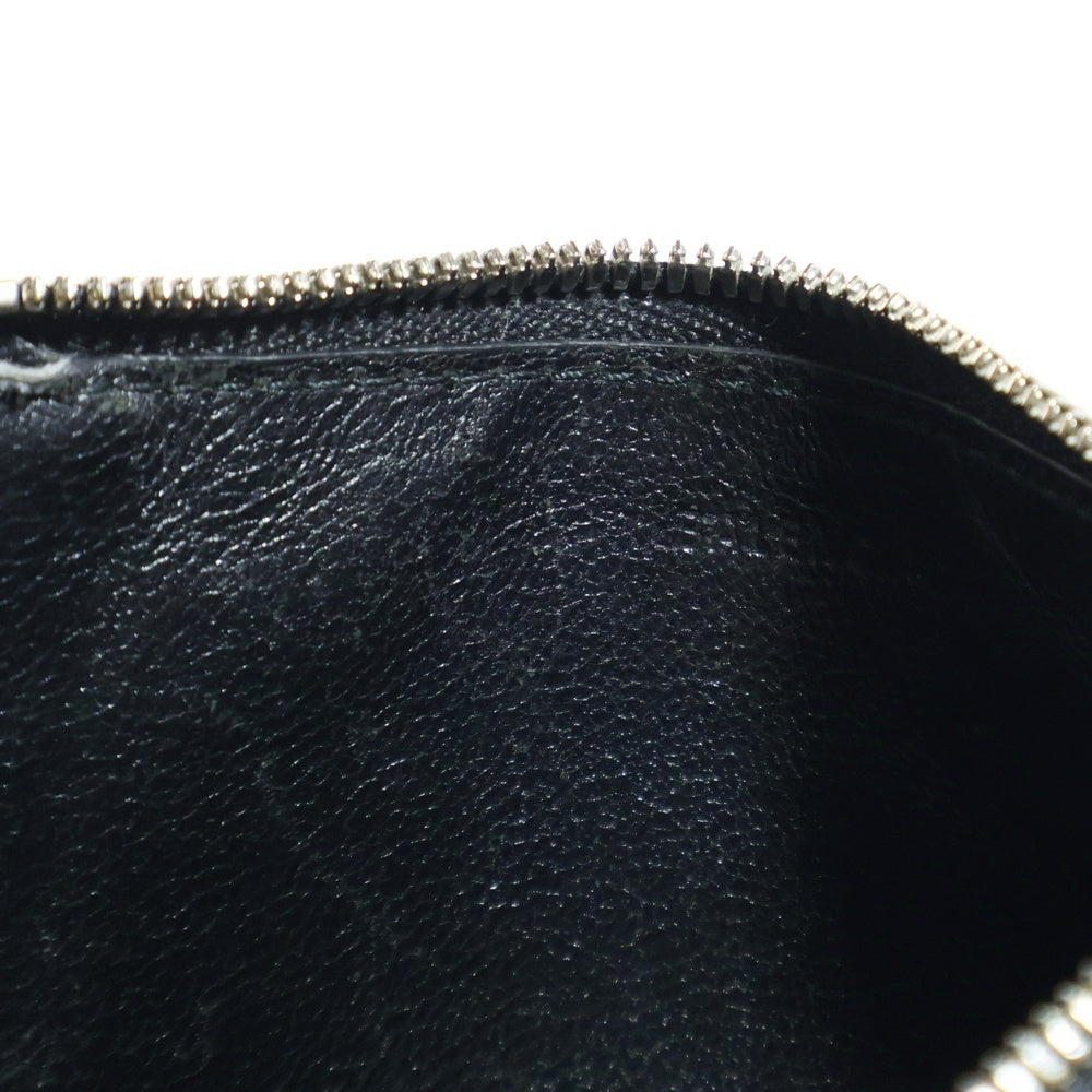 BALENCIAGA(バレンシアガ) GRAFFITI グラフィティ レザー 財布 ウオレット カードケース ブラック 640535 1090 P568148