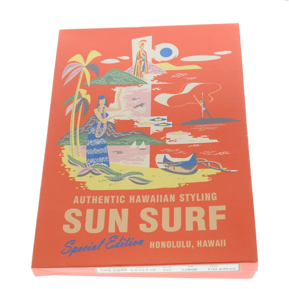 SUN SURF(サンサーフ) SPECIAL EDITION SASA TORA スペシャルエディション 笹虎 グラフィックプリント 半袖アロハシャツ マルチカラー SS39478