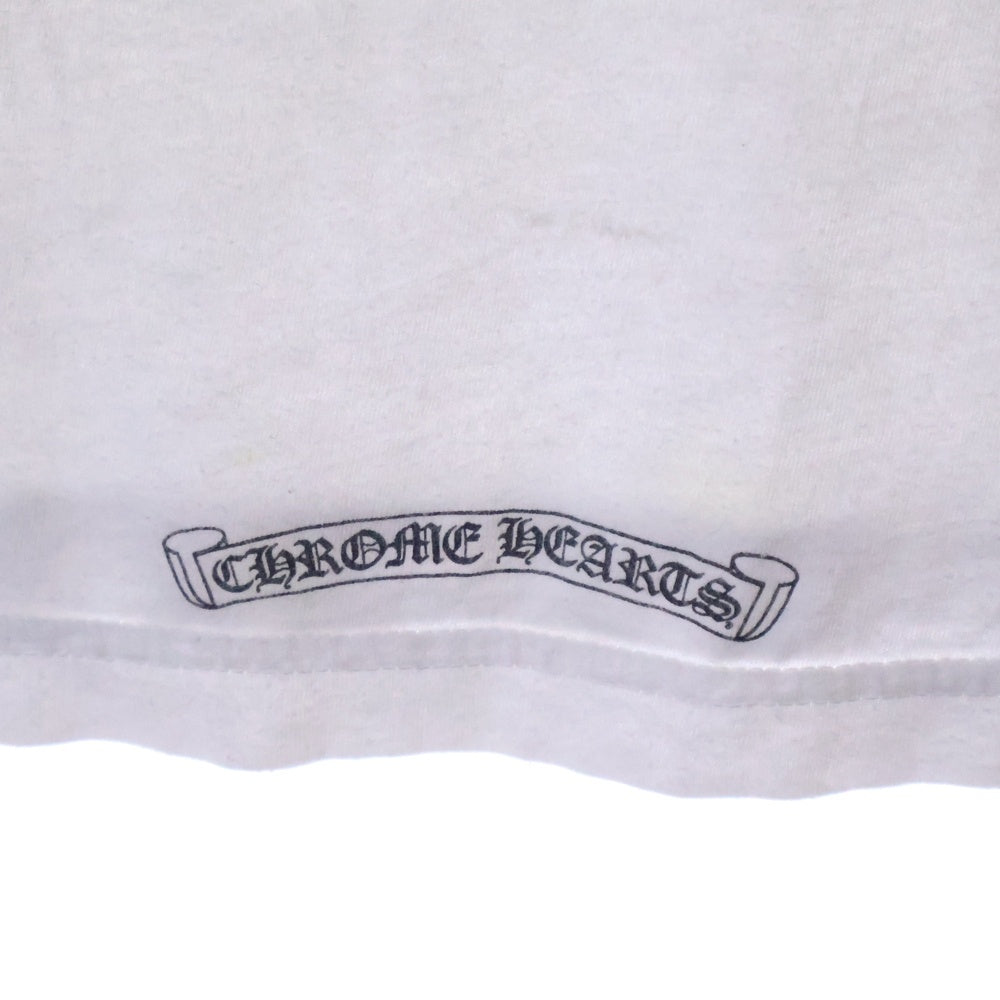 CHROME HEARTS(クロムハーツ) CH T-SHRT LTD ラスベガス 限定 プリントTシャツ 半袖カットソー ホワイト