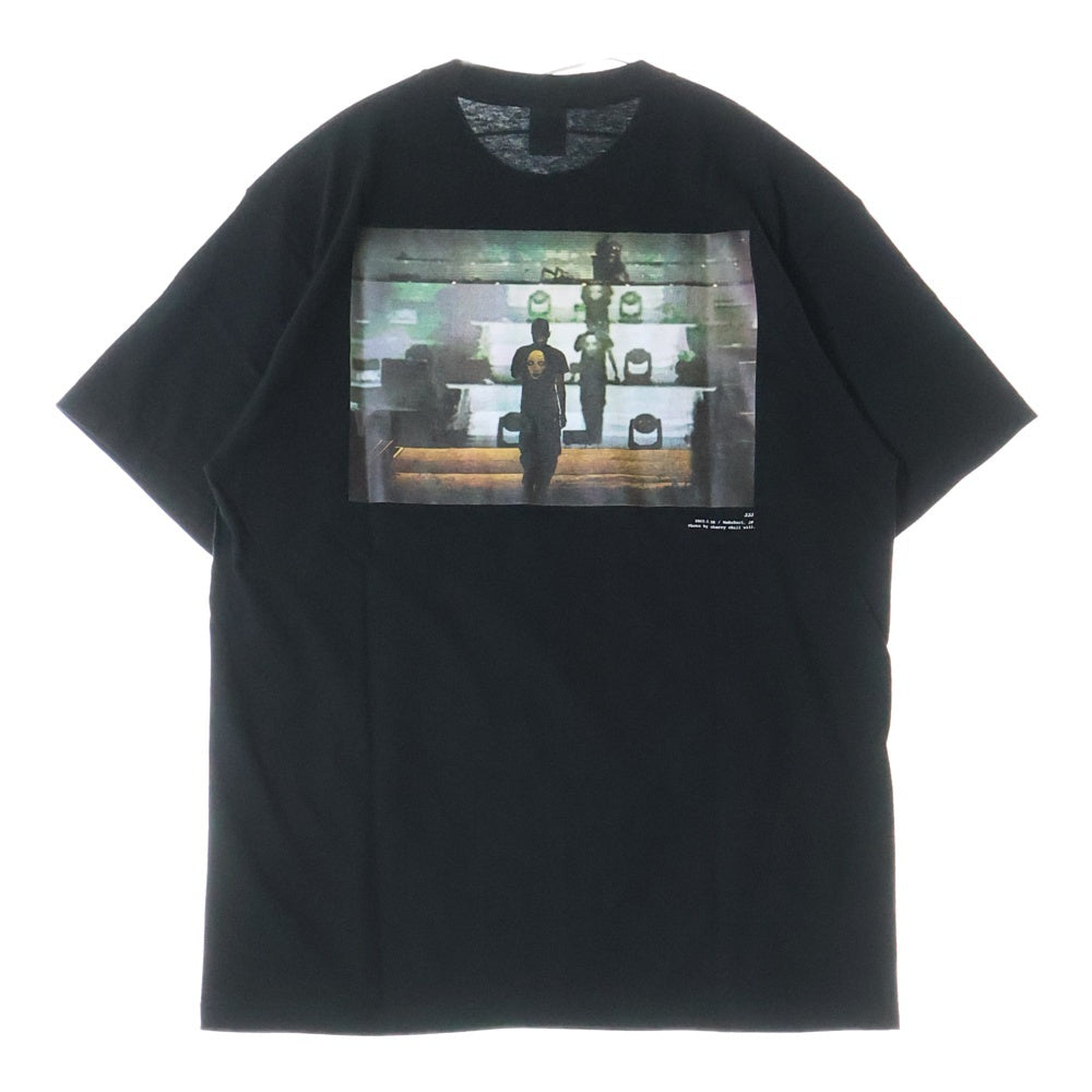 NO BRAND(ノーブランド) POP YOURS JJJ Live Photo Tee ポップユアーズ ジェイジェイジェイ ライブフォトTシャツ ブラック