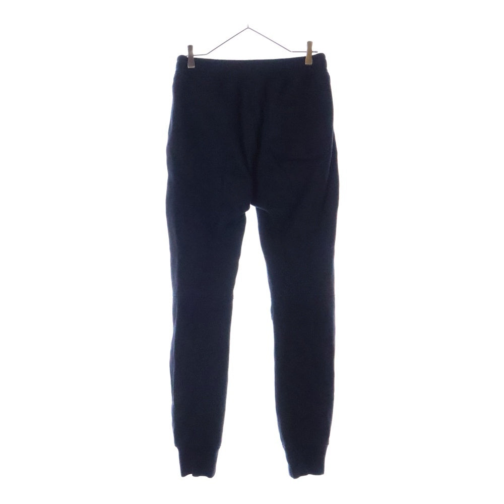 BALMAIN(バルマン) ポルトガル製 コットン スウェット バイカーパンツ ブラック W6HJ583B928