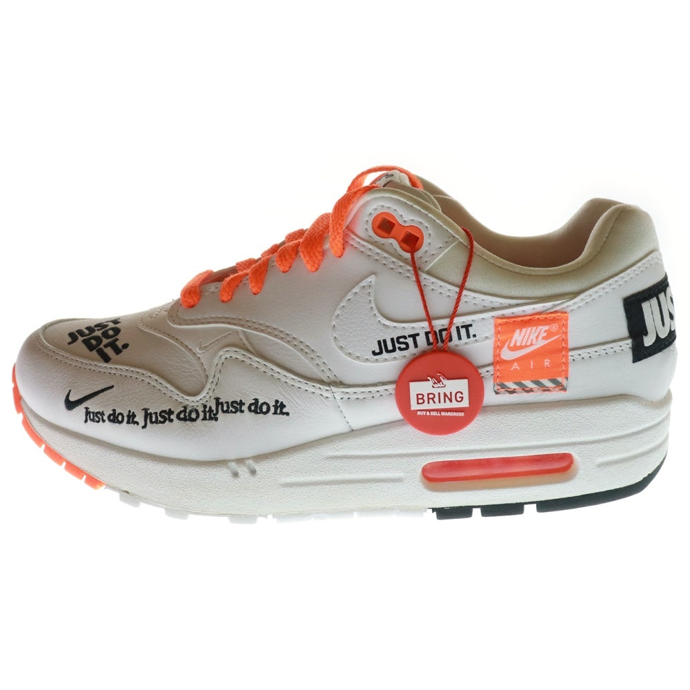 NIKE(ナイキ) WOMEN'S AIR MAX 1 WHITE JUST DO IT COLLECTION ウィメンズ エアマックス1 ローカットスニーカー ホワイト レディース US7.5/24.5cm 917691-100