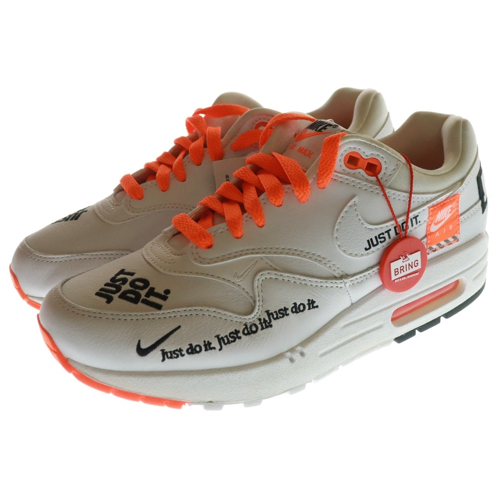 NIKE(ナイキ) WOMEN'S AIR MAX 1 WHITE JUST DO IT COLLECTION ウィメンズ エアマックス1 ローカットスニーカー ホワイト レディース US7.5/24.5cm 917691-100