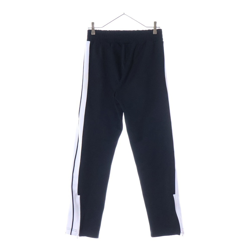 Palm Angels(パームエンジェルス) 18SS ロゴプリント サイドライントラックパンツ ジャージ ブラック/ホワイト PMCA023S19384001