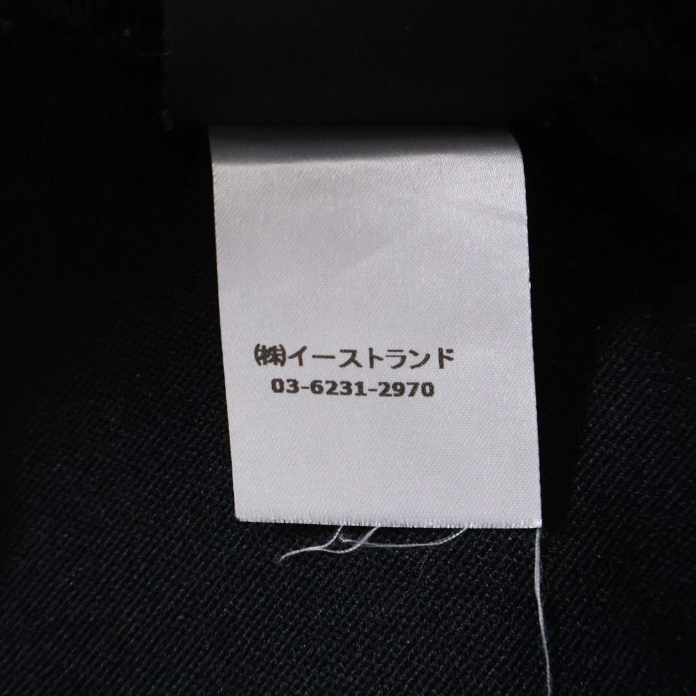 Palm Angels(パームエンジェルス) 18SS ロゴプリント サイドライントラックパンツ ジャージ ブラック/ホワイト PMCA023S19384001