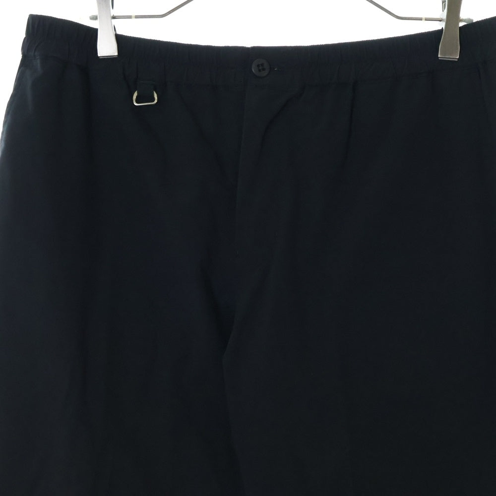 SOPHNET.(ソフネット) 24AW 2WAY STRETCH POPLIN TAPERED EASY PANTS 2ウェイ ストレッチ ポプリン テーパード イージー パンツ ブラック SOPH-242043