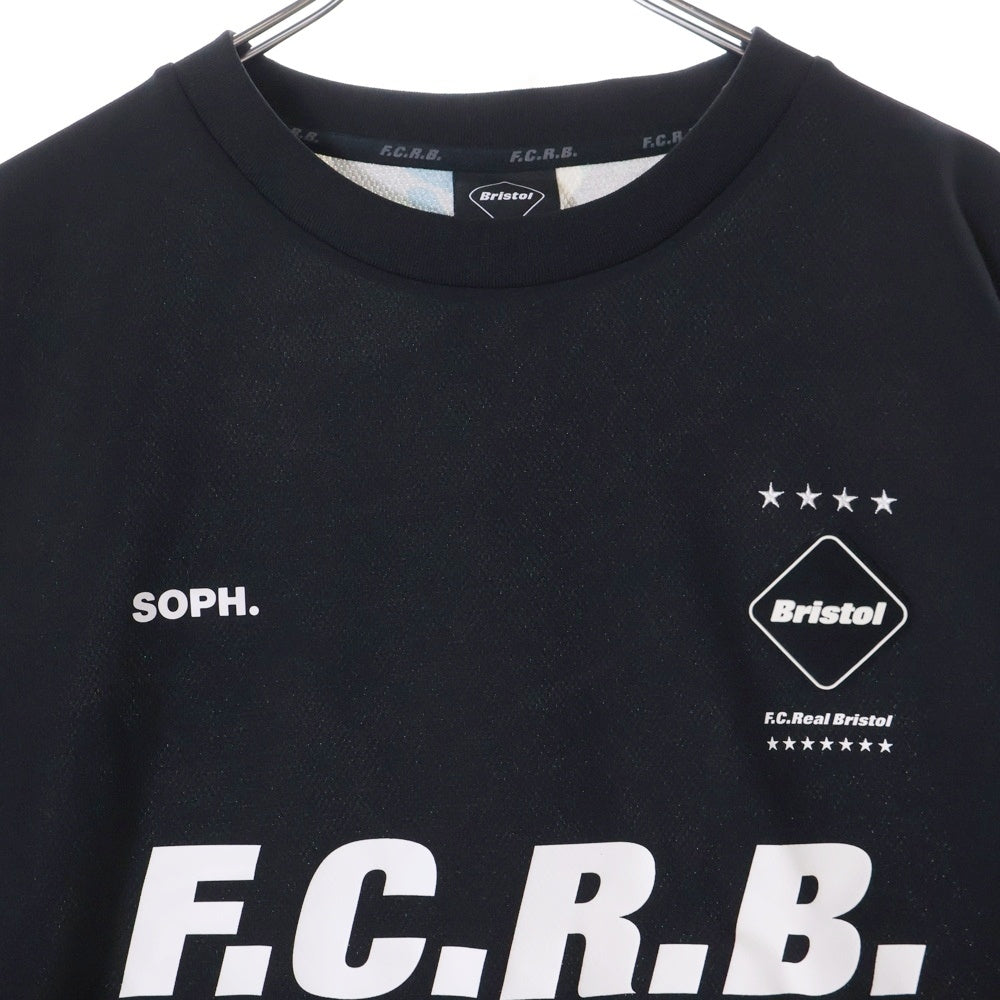 F.C.R.B./F.C.Real Bristol/FCRB(エフシーアールビー/エフシーレアルブリストル) 22SS S/S PRE MATCH TOP TEE ショートスリーブ プレ マッチ トップ カモ柄 クルーネック半袖Tシャツ カットソー マルチカラー FCRB-220049