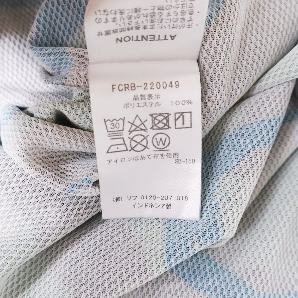 F.C.R.B./F.C.Real Bristol/FCRB(エフシーアールビー/エフシーレアルブリストル) 22SS S/S PRE MATCH TOP TEE ショートスリーブ プレ マッチ トップ カモ柄 クルーネック半袖Tシャツ カットソー マルチカラー FCRB-220049