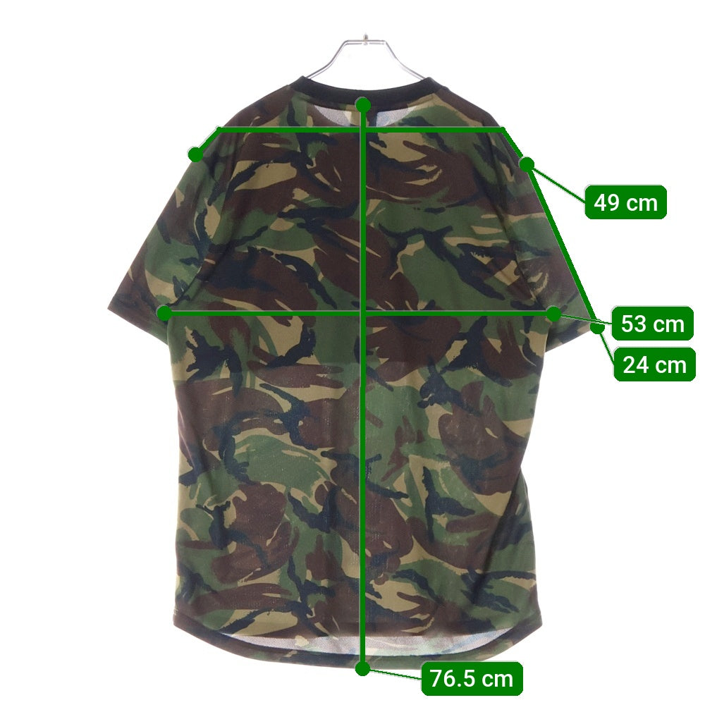 F.C.R.B./F.C.Real Bristol/FCRB(エフシーアールビー/エフシーレアルブリストル) 22SS S/S PRE MATCH TOP TEE ショートスリーブ プレ マッチ トップ カモ柄 クルーネック半袖Tシャツ カットソー マルチカラー FCRB-220049