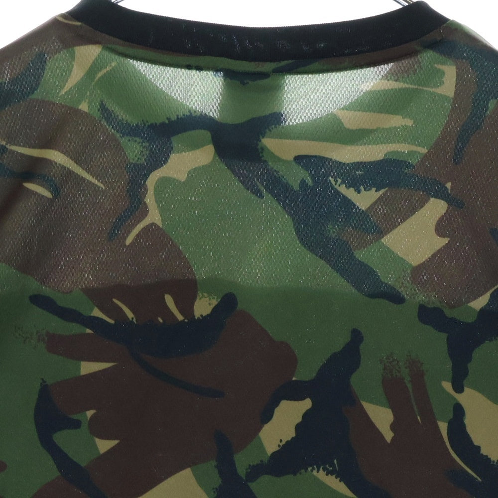 F.C.R.B./F.C.Real Bristol/FCRB(エフシーアールビー/エフシーレアルブリストル) 22SS L/S TOP TOUR TEE ロングスリーブ トップ ツアー カモ柄 クルーネック長袖Tシャツ カットソー マルチカラー FCRB-220048