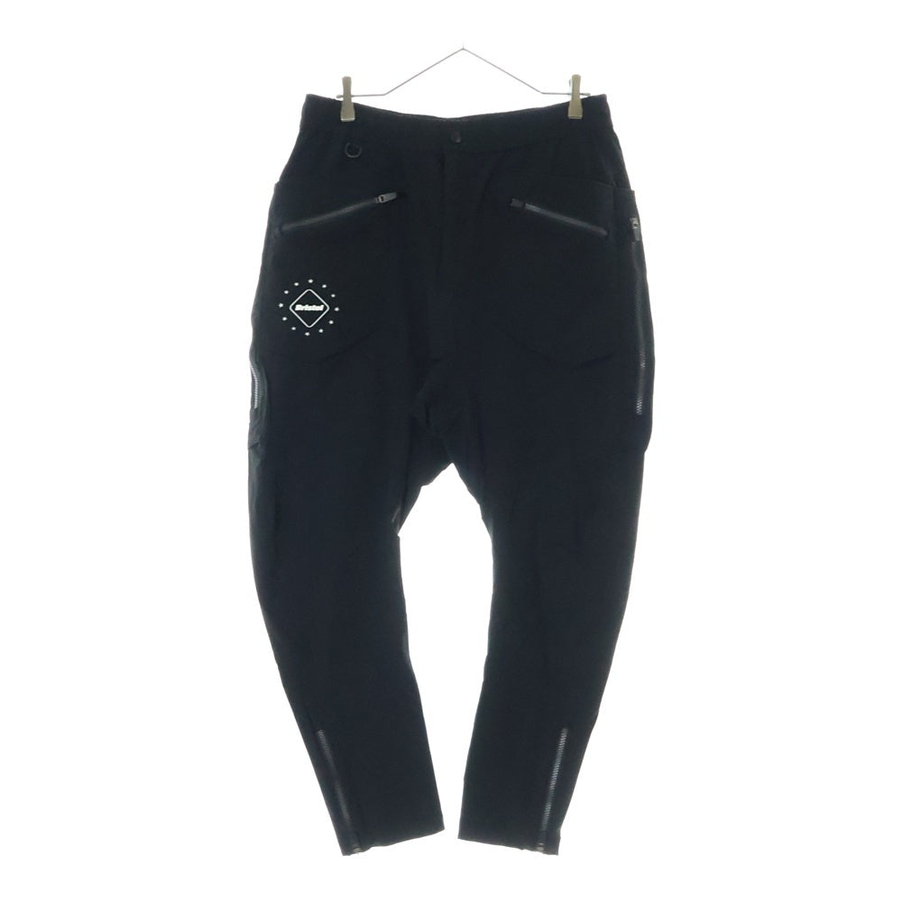 F.C.R.B./F.C.Real Bristol/FCRB(エフシーアールビー/エフシーレアルブリストル) 22AW UTILITY TEAM PANTS ユーテリティ チーム ナイロンパンツ ブラック FCRB-222039