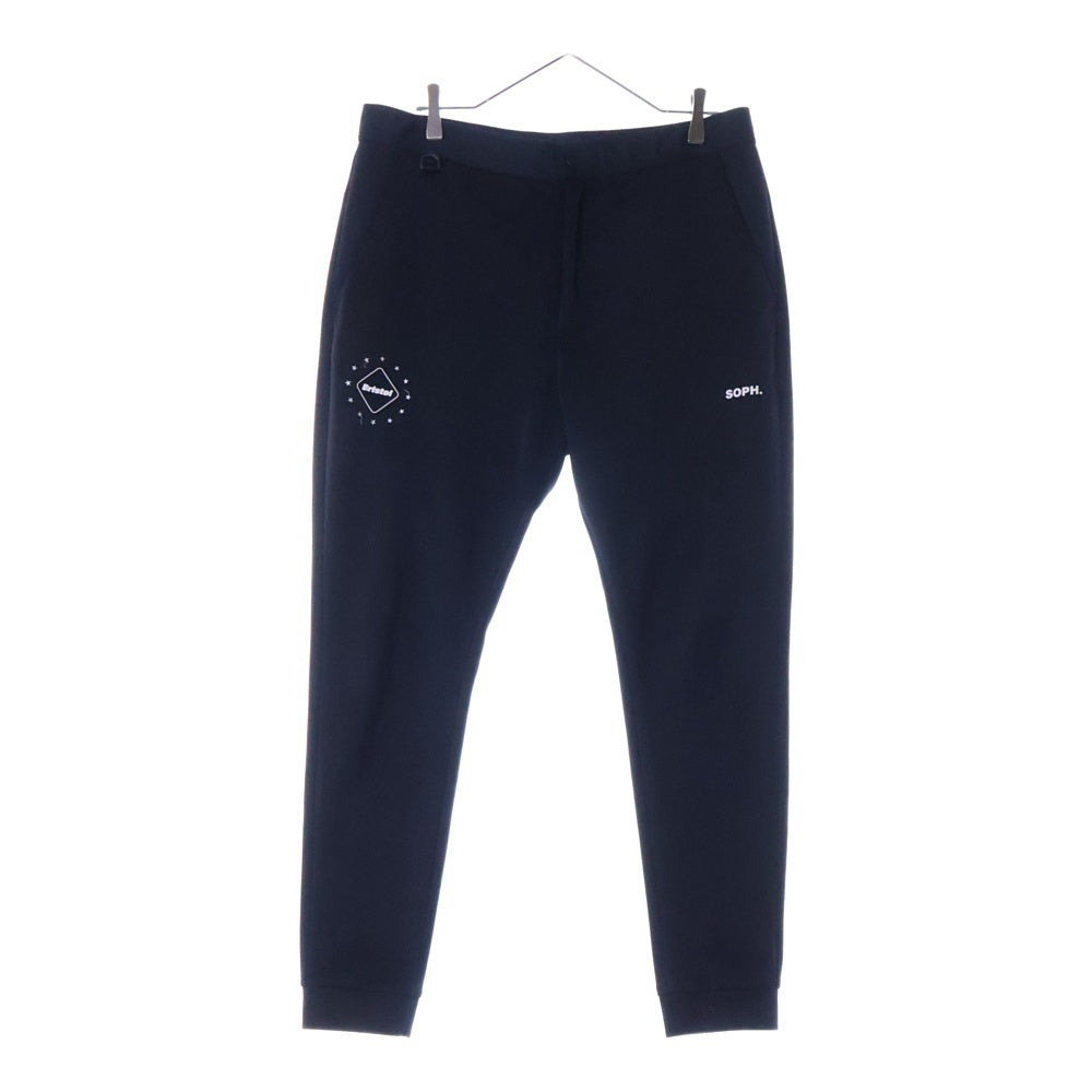 F.C.R.B./F.C.Real Bristol/FCRB(エフシーアールビー/エフシーレアルブリストル) 22AW PDK RIBBED PANTS ピーディーケー リブド スウェットジョガーパンツ ブラック FCRB-222020