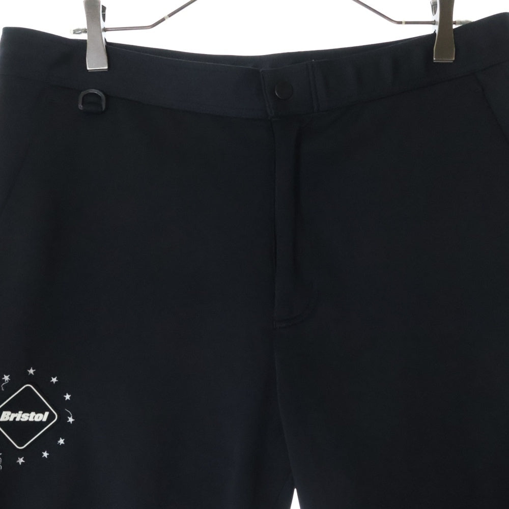 F.C.R.B./F.C.Real Bristol/FCRB(エフシーアールビー/エフシーレアルブリストル) 22AW PDK RIBBED PANTS ピーディーケー リブド スウェットジョガーパンツ ブラック FCRB-222020