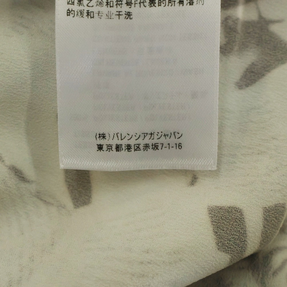 BALENCIAGA(バレンシアガ) 20SS NEWSPAPER ニュースペーパー 総柄 半袖シャツ ブラック/ホワイト 595250 TGL23