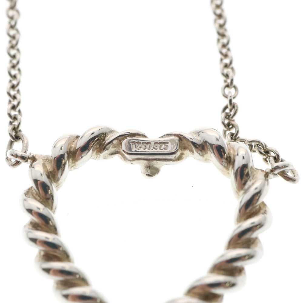TIFFANY & Co.(ティファニー) ツイストハート ネックレス レディース シルバー
