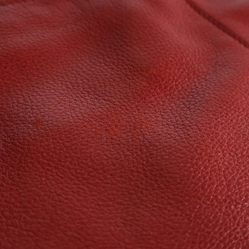 BOTTEGA VENETA(ボッテガヴェネタ) レザー ハンドバッグ レディース レッド 115778