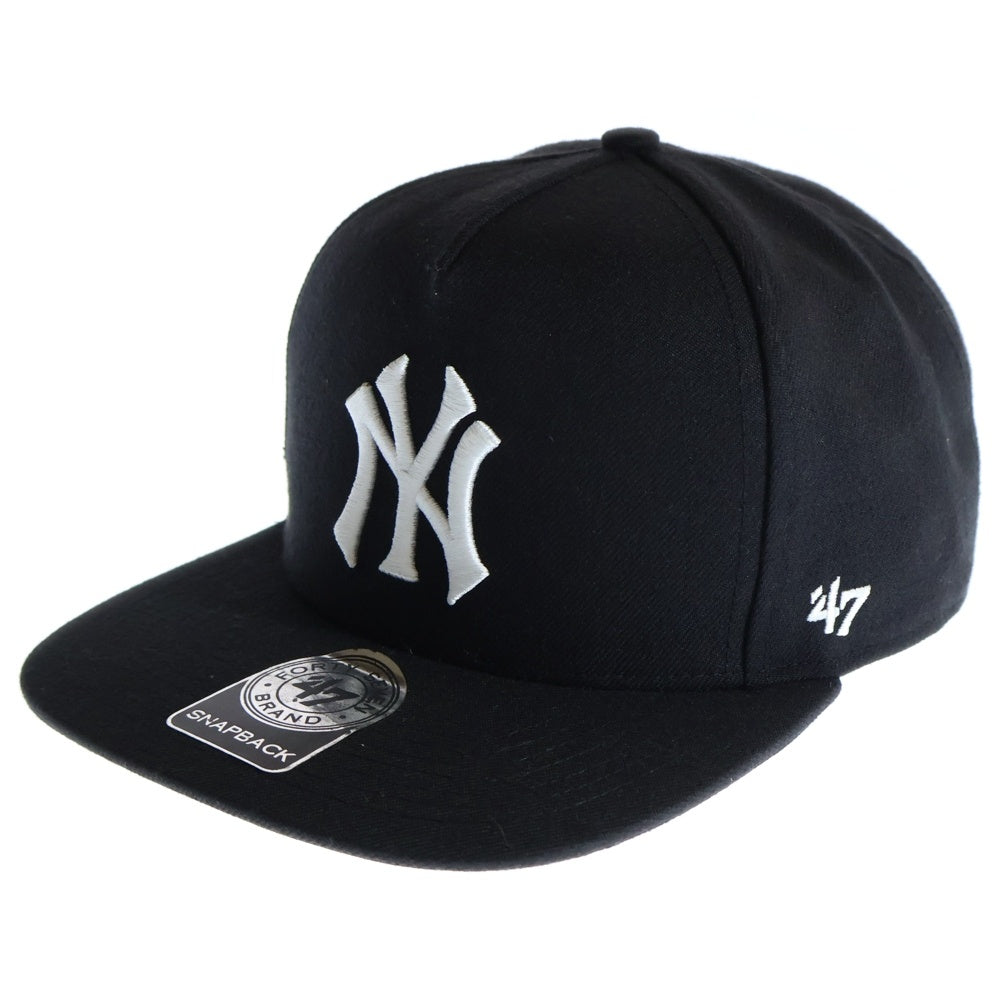 SUPREME(シュプリーム) 15SS New York Yankees 47 Brand SNAPBACK Cap ニューヨーク ヤンキース スナップバック ベースボールキャップ ブラック