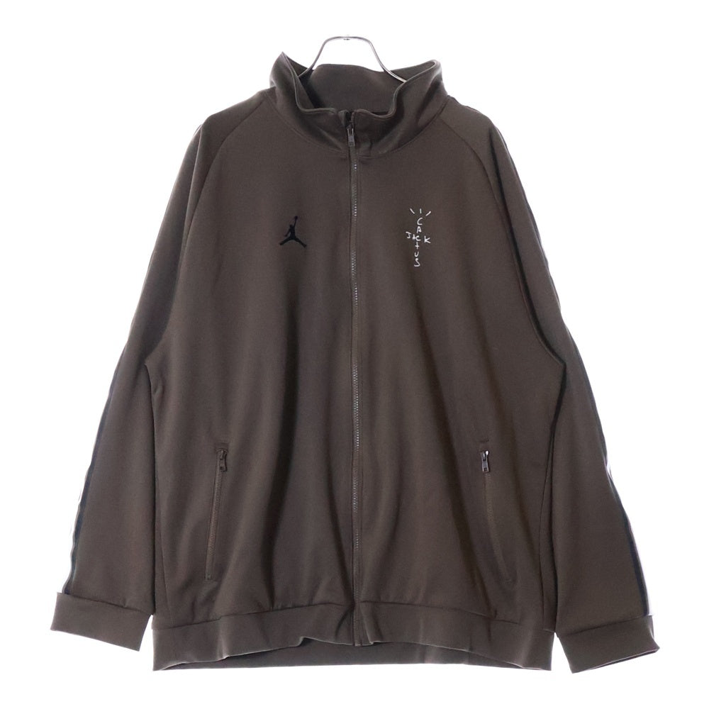 NIKE(ナイキ) 19SS ×TRAVIS SCOTT JORDAN TRACK JACKET トラヴィススコット カクタスジャック トラックジャケット ブラウン CK4035-260