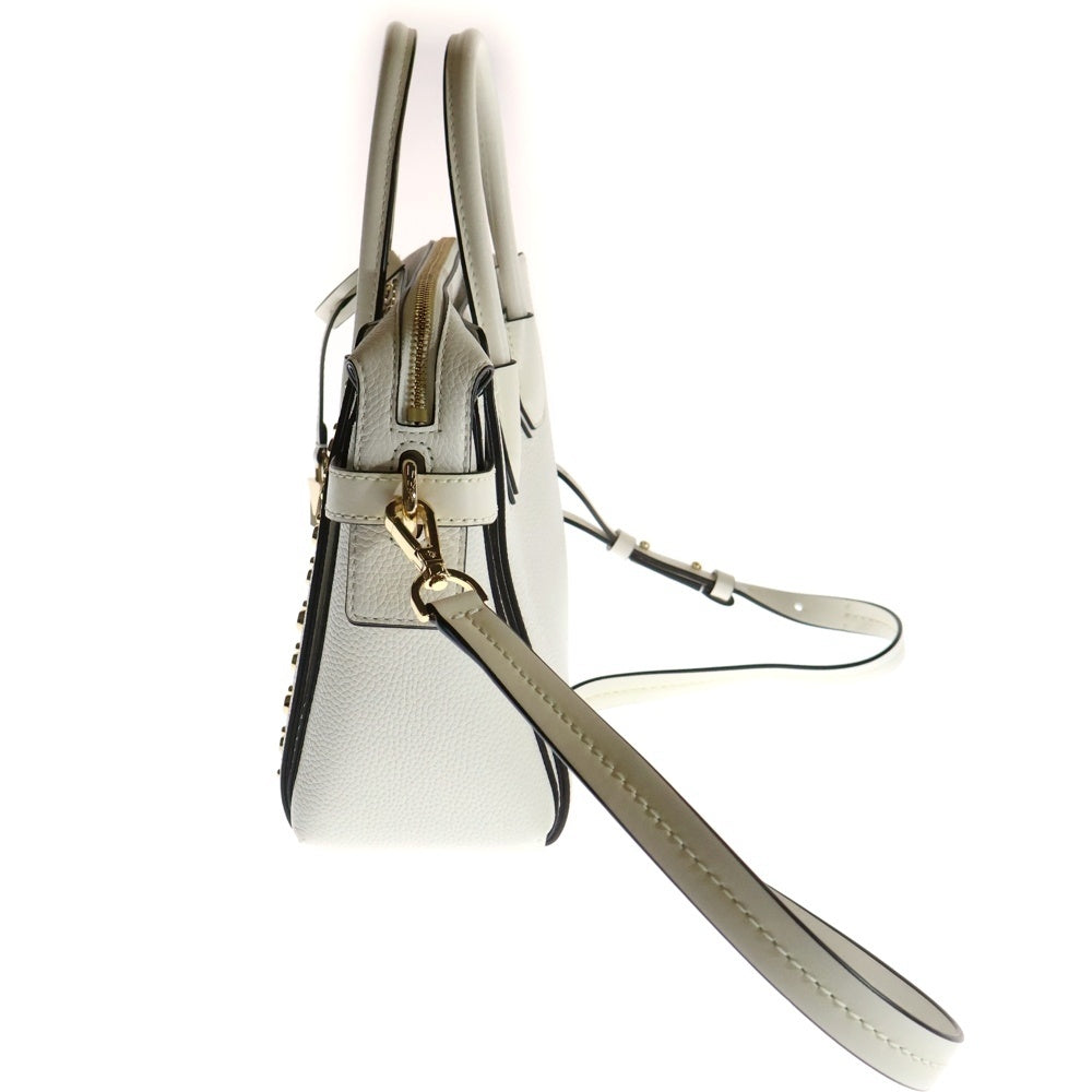 MICHAEL KORS(マイケルコース) 2WAY スタッズデザイン ショルダー ハンドバッグ レディース ホワイト 30T0GM9S1L