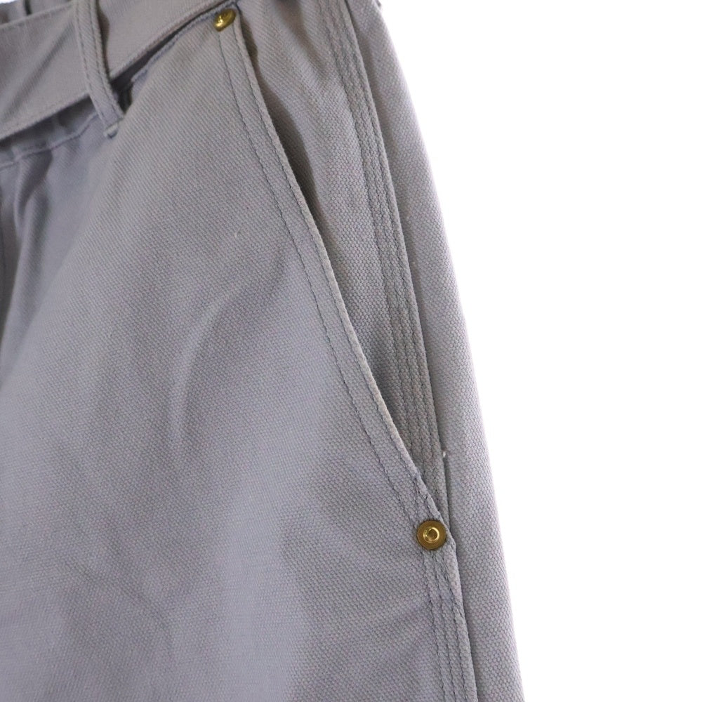 Sacai(サカイ) 23AW ×Carhartt WIP Canvas Pants カーハート キャンバスペインターパンツ ブルー 23-0555S