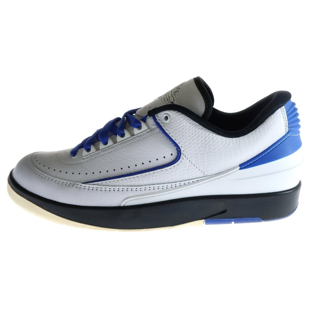 NIKE(ナイキ) WMNS AIR JORDAN 2 RETRO LOW ウィメンズ エアジョーダン2 レトロ ローカットスニーカー ホワイト/ブルー US10/27cm DX4401-104