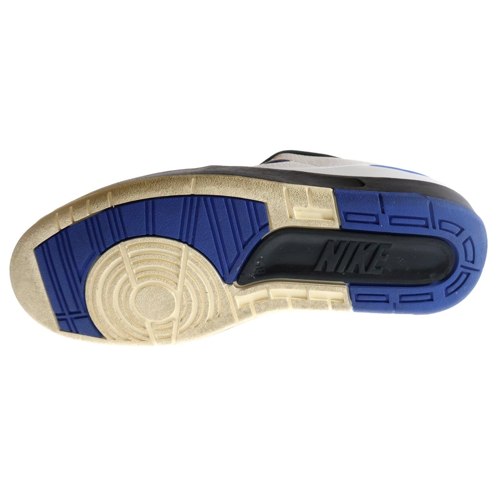 NIKE(ナイキ) WMNS AIR JORDAN 2 RETRO LOW ウィメンズ エアジョーダン2 レトロ ローカットスニーカー ホワイト/ブルー US10/27cm DX4401-104