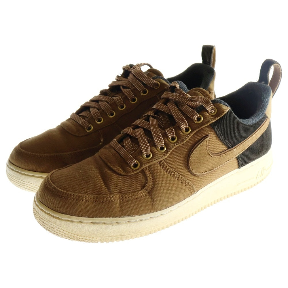 NIKE(ナイキ) ×CARHARTT WIP AIR FORCE 1 LOW ALE BROWN カーハート エアフォース1 エールブラウン ローカットスニーカー US10/28cm AV4113-200